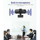 2K Webcam with Microphone & Privacy Cover,Web Camera USB Streaming Webcam