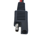 1Pc Battery tender SAE DC power automotive DIY connector cables 2x0.75mm 15cm TE