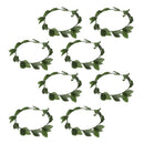 8pcs Greek Roman Goddess Leaves Laurel Wreath Headband Fancy Dress Hairbands