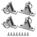 4Pack 316 Stainless Steel Bimini Top Hardware Deck Hinges for Boat Cover Bi