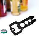 Multi-function Crowbar Bottle Opener Wrench Screwdriver Outdoor EDC Tool
