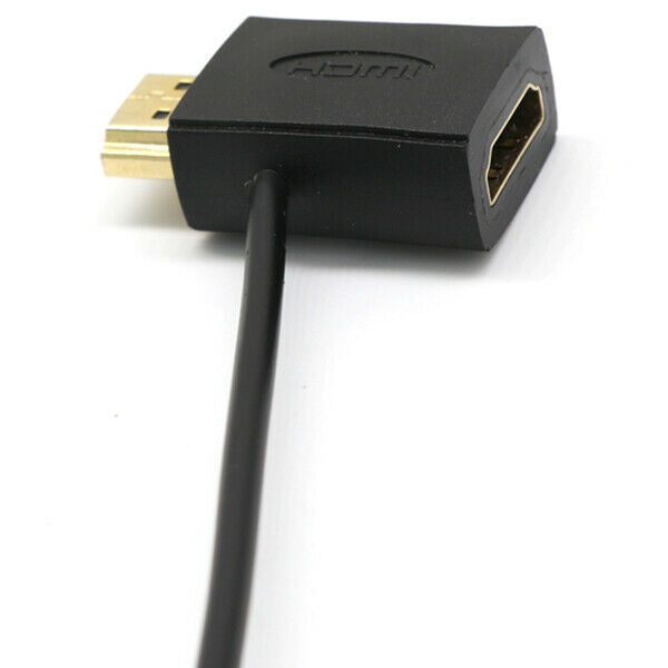 Hdmi Male To Female Connector + USB 2.0 Charger Cable Spliter Adapter Exten Q3W9