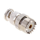 Female Jack to BNC Male Plug Radio Antenna RF Coaxial Adapter SL16/UHF-BNC