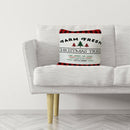 Christmas Pillow Case Washable Soft Pillowslip Home Ornament Xmas Decor (B)