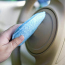 Wax Hand Polish Microfiber Applicator Pad for Automotive Car, Blue (24 Pack