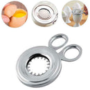 Raw Boiled Egg Shell Opener Stainless Steel Cutter Kitchen Household Cook Supply
