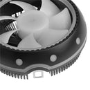 LED CPU Cooler Cooling Fans RGB Color Changing For Intel 775/1150/1155/1156 AMD