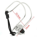 Stainless Steel Horseshoe Boat Swimming Ring Holder for Rowing Boat Accesso