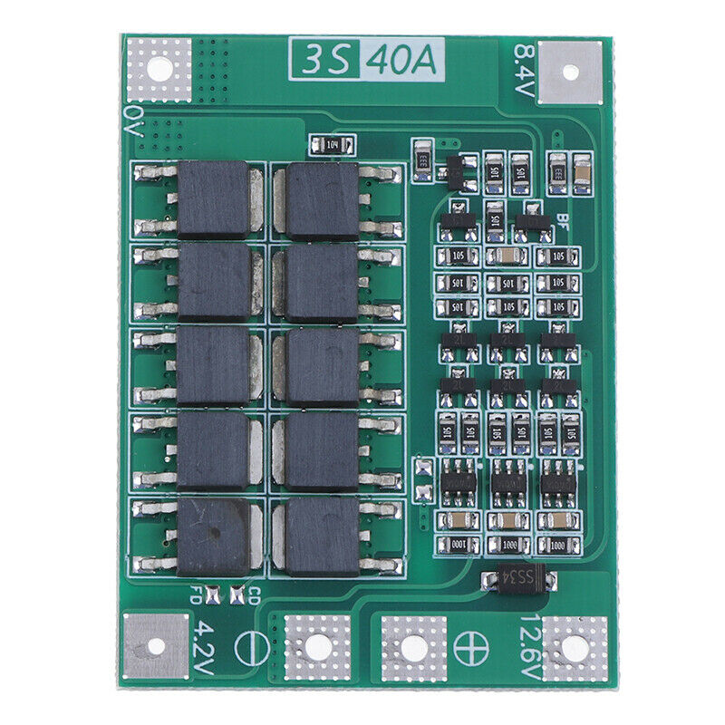 3S 40A 18650 Li-Ion Lithium Battery Charger Protection Board For Drill MotoYUSE