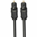 1m Fiber Optic TOSLink Digital Audio Cable Male to Male Lightweight and Fle J5E8