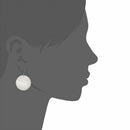 Round Dangle Earrings Beach Shell Romantic Earrings Fashion Style Accessori
