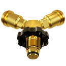 Propane Tank Splitter, Propane Y Splitter, Lp Gas Splitter Tee Valve, Qcc1/