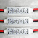 Neu 12\24V In-Line LED Light Dimmer-Steuerpult Strip On\Off 3 Schalter Key Z8L1