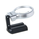 3X Handheld Reading Magnifier Magnifying Glass Jewelry Loupe LED Lights Desktop