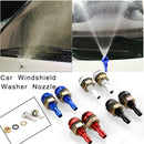 2Pcs Universal Car Windshield Wiper Nozzle Front Windscreen Washing Spray Jet