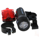 New 3x 5 LED Bicycle Light Bike Lights Set Bicycle Bike Light BX