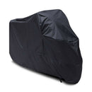 Every season Motorcycle Cover Waterproof Dustproof Protective Cover (Black,