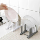2Pcs/set Drain Stand Dish Drying Plastic Rack Drainer Storage Newest Useful