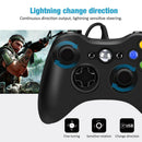 For Microsoft Xbox 360 & Windows PC Wired Video Game Controller Dual Vibration