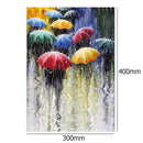 5D DIY Full Drill Diamond Painting Heavy Rain Cross Stitch Embroidery Kit