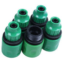 4 Way Garden Water Tap Adaptor Hose Splitter Quick Connectors Garden Wateri O4G1