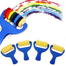 Set of 4pcs Sponge Paint Roller Brush DIY Children Painting Brushes Kid Art