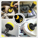 Drill Brush & Scrub Pads, Power Drill Scrub Brush Attachments with Drill Bi