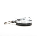 Timmeproof Retractable Pull Keychain Holder Reel Recoil Key Ring Belt Clip CCC