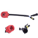 2pcs D2S D2R D2C D4 D4S  Xenon HID Bulb Ballast Socket Wire Cable 35W/55W HID