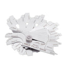 1X(Welding Fillet Gauge Inspection Welding Gauge (Metric Standard), Convex