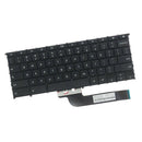 US Layout Replacement Laptop Keyboard Glossy Black Frame for ASUS Chromebook