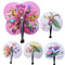 Paper Folding Chinese Oriental Floral Hand Fans Wedding Favours Table  Favor MO