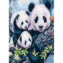 5D DIY Full Drill Diamond Painting Panda Cross Stitch Embroidery (C1136)