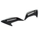 Universal Car Vents Decorative Car Style Air Flow Vent Hood Black F6Q1