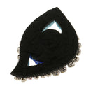 2Pcs Rhinestone Eye Applique Patch For Costume Bags Hats Decor DIY Craft