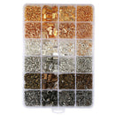 24 2460 Pcs / Box Jewelry Making Kit 6 Colors with Open Jump Ring Opening R
