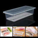 Rectangular Refrigerator Sealed Plastic Food Preservation Storage Box With S Hn