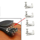 Violin Chin Strap Screws Part Spare Parts Ebony 4/4