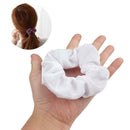 24pcs Velvet Rubber Band Scrunchies Women Hair Rope Girls Ponytail Holder