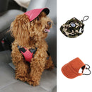 Set of 2, Dog Sun Hat For Cat Visor Baseball Cap Puppy Floral Pet M