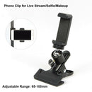 Portable Smartphone Clip Holder for Live Stream / Make Up / Selfie,