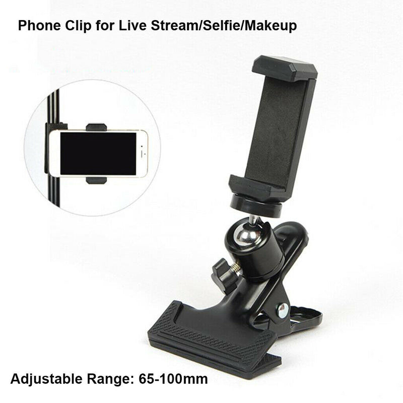Portable Smartphone Clip Holder for Live Stream / Make Up / Selfie,