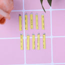 20pc/set Microblading Eyebrow Tattoo Permanent Makeup  Blade 14U Shape Needle 3C