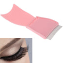 Foldable Steel Needles Eyelash Comb Eyebrow Makeup Brush Curler Makeup To&+