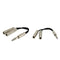 2x 6.35mm Male To 2X 1/4" Female Audio Y Splitter Stereo Speaker