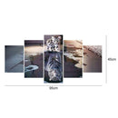 Reflection Cat 5D DIY Full Drill Diamond Painting 5-picture Combination Kit