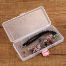 Rectangle Plastic Clear Box and Storage Case for Small Parts, Hardware and
