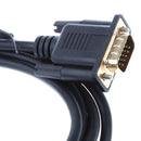 1.8M  Port Compatible Mini DP to VGA Male to Male Cable Adapter