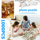 1000pcs DIY Old Times Life Puzzle Educational Learning Assembling Toys Gift