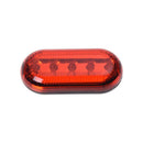Waterproof Cycling Bike Bicycle Safety Rear Tail Light Lamp 5 LED Red